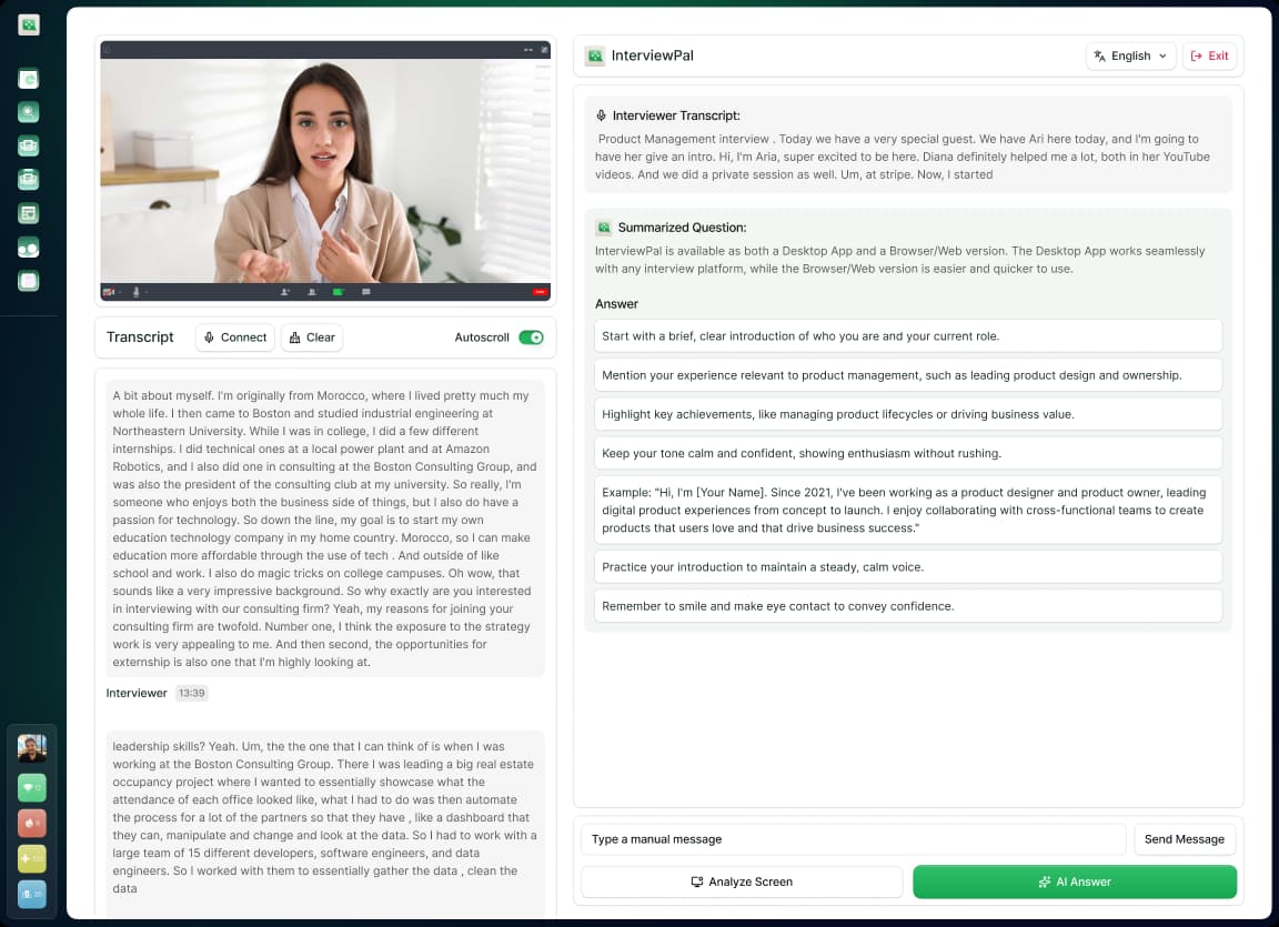Interview Co-Pilot's Demo